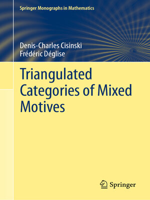cover image of Triangulated Categories of Mixed Motives